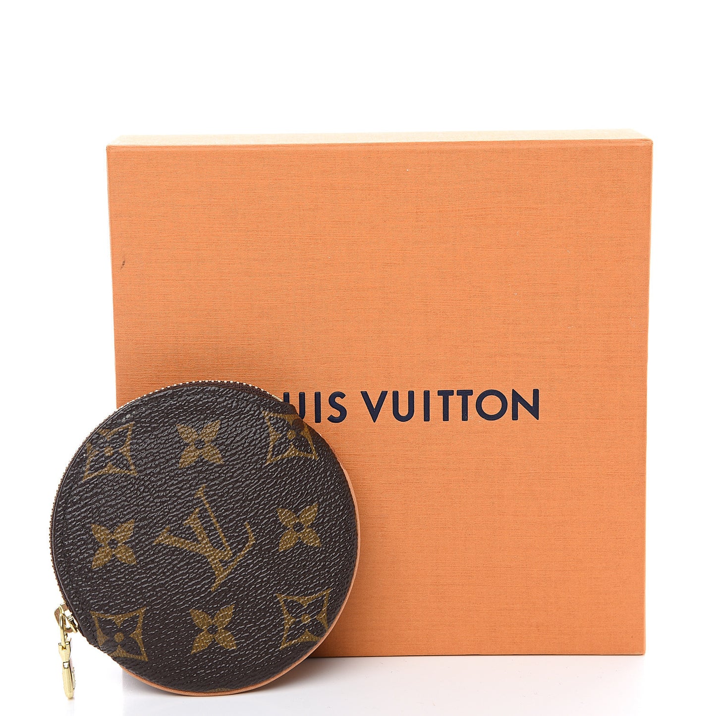 Monogram Round Coin Purse