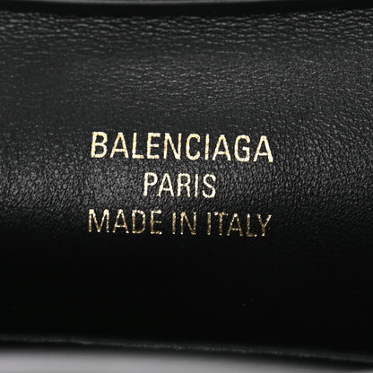 Balenciaga Natural Smooth Calfskin Mini Rodeo Top Handle Handbag Black 6 of 9