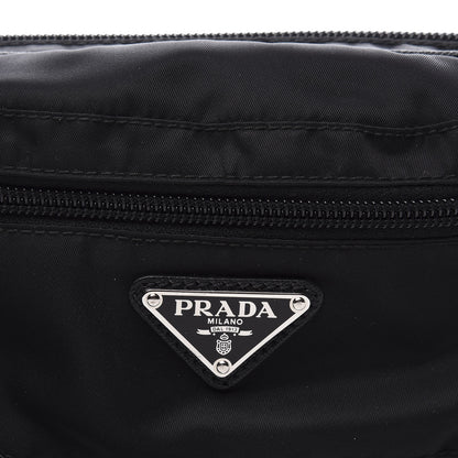 Prada Tessuto Nylon Saffiano Belt Bag Blue 7 of 9