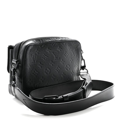 Louis Vuitton Taurillon Monogram Steamer Messenger Black 3 of 9