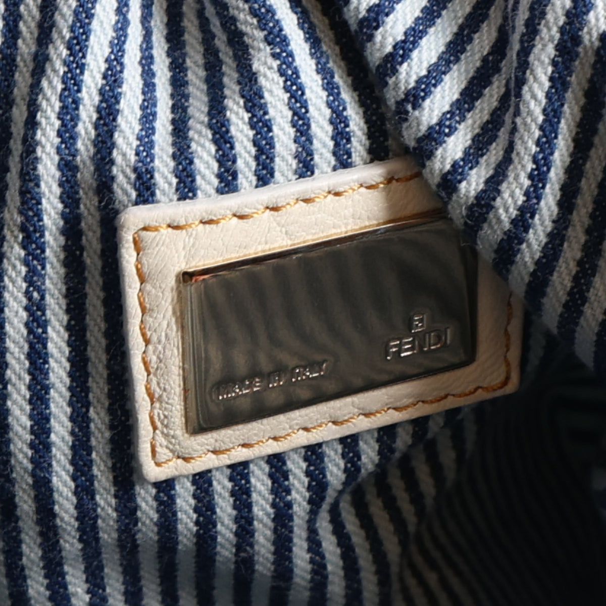 Fendi Denim Striped Spy Blue 6 of 10