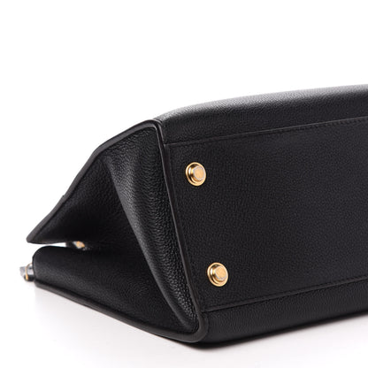 Louis Vuitton Taurillon City Steamer MM Black 6 of 9