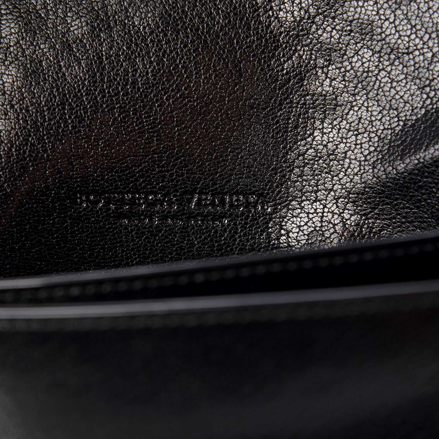 Bottega Veneta Goatskin Knit Intrecciato Mini Montebello Crossbody Bag Black Gold 8 of 9