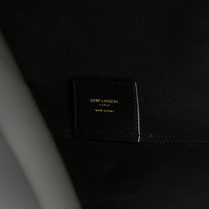 Saint Laurent Calfskin Large Shopping Tote Black 7 of 11