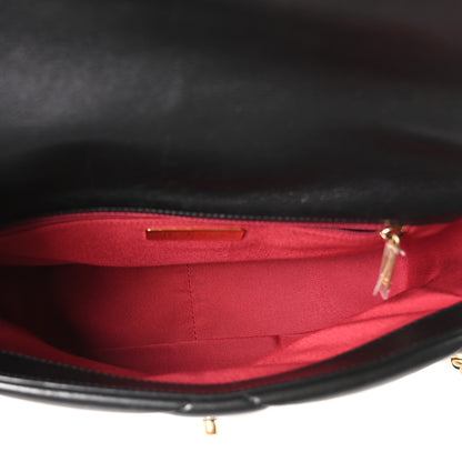 Chanel Lambskin Quilted Medium Chanel 19 Flap Black 5 of 10