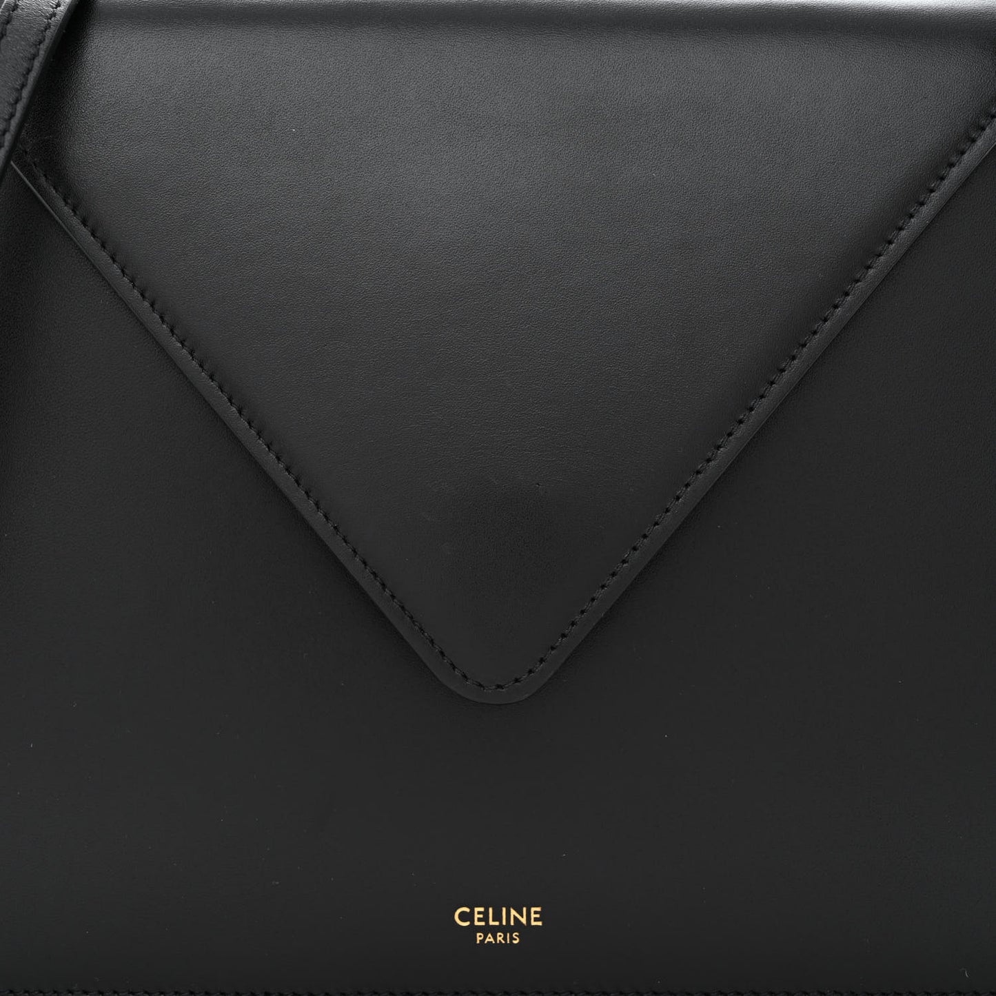 Smooth Calfskin Edwige Shoulder Bag Black