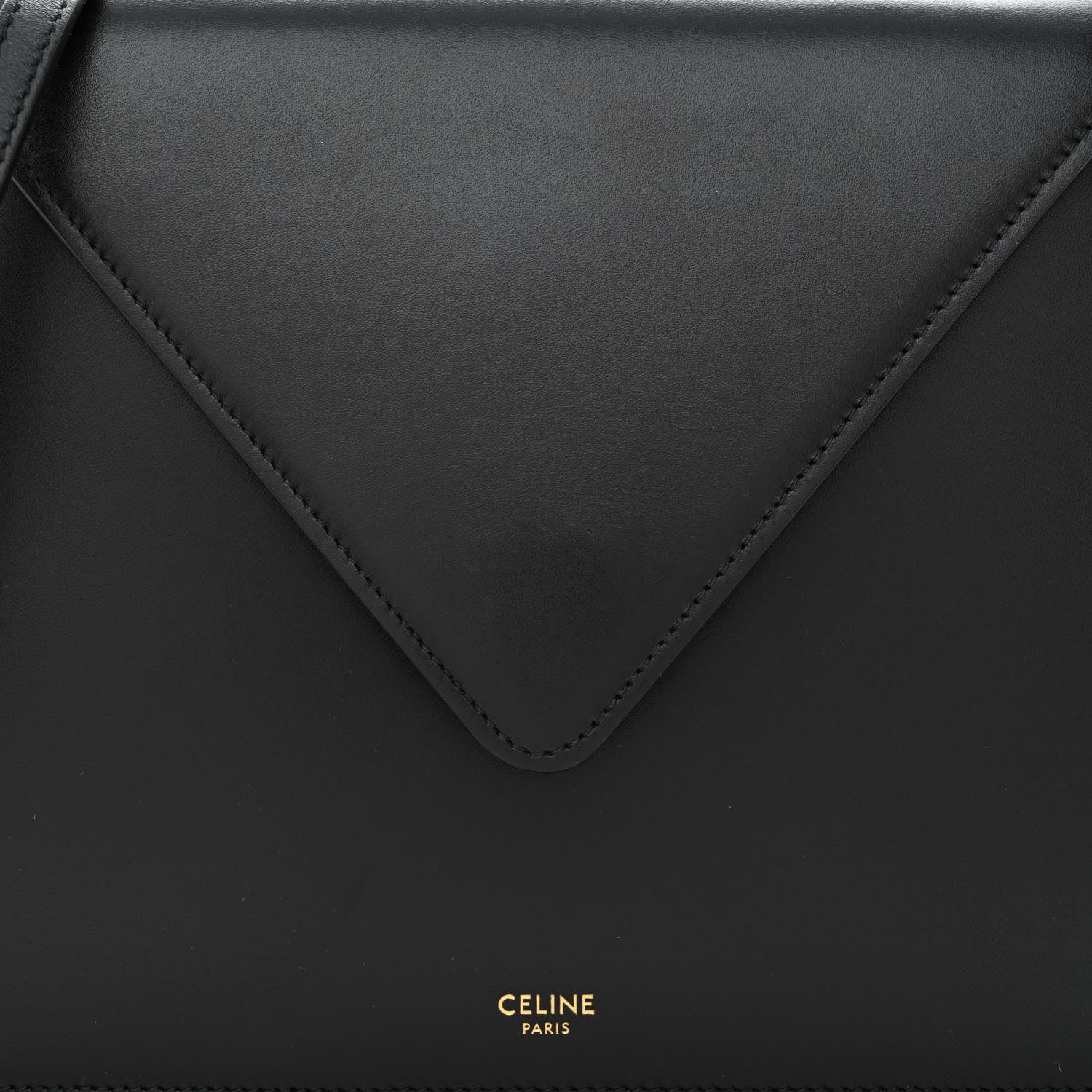 Celine Smooth Calfskin Edwige Shoulder Bag Black 8 of 13