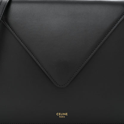 Celine Smooth Calfskin Edwige Shoulder Bag Black 8 of 13