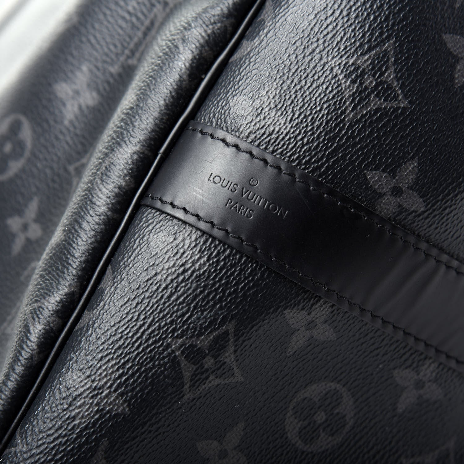 Louis Vuitton Monogram Eclipse Keepall Bandouliere 55 7 of 11