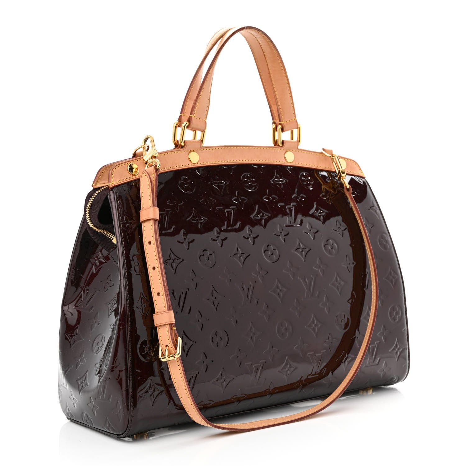 Louis Vuitton Vernis Brea GM Amarante 2 of 9