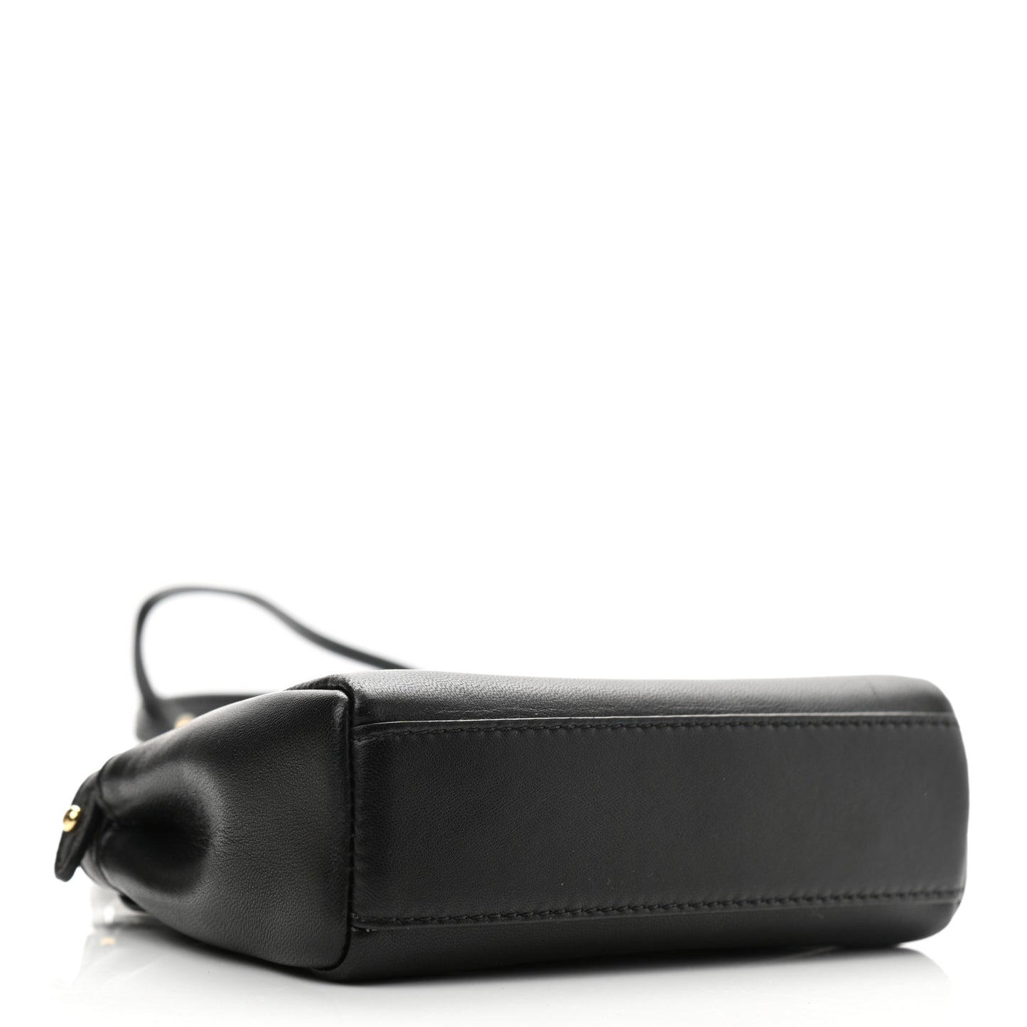Nappa Micro Peekaboo Iconic Satchel Black