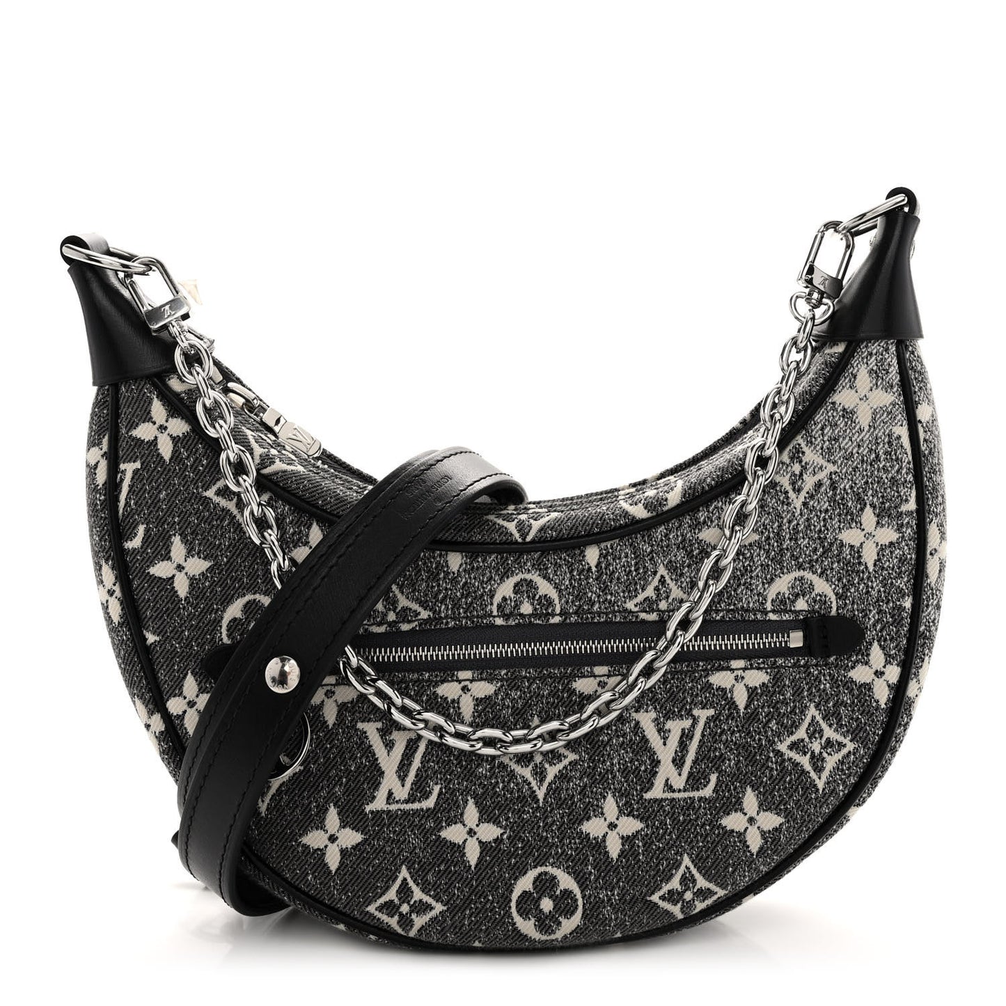 Monogram Jacquard Denim Loop Black