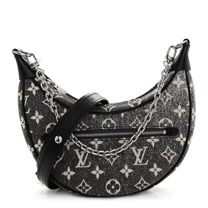 Louis Vuitton Monogram Jacquard Denim Loop Black 1 of 10