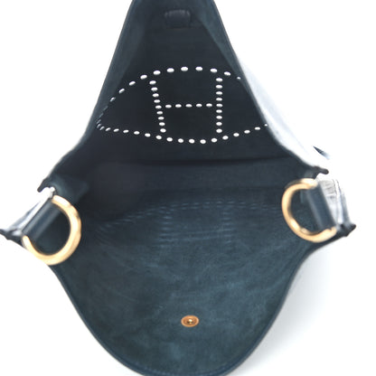 Hermes Courchevel Evelyne GM Bleu Indigo 5 of 9