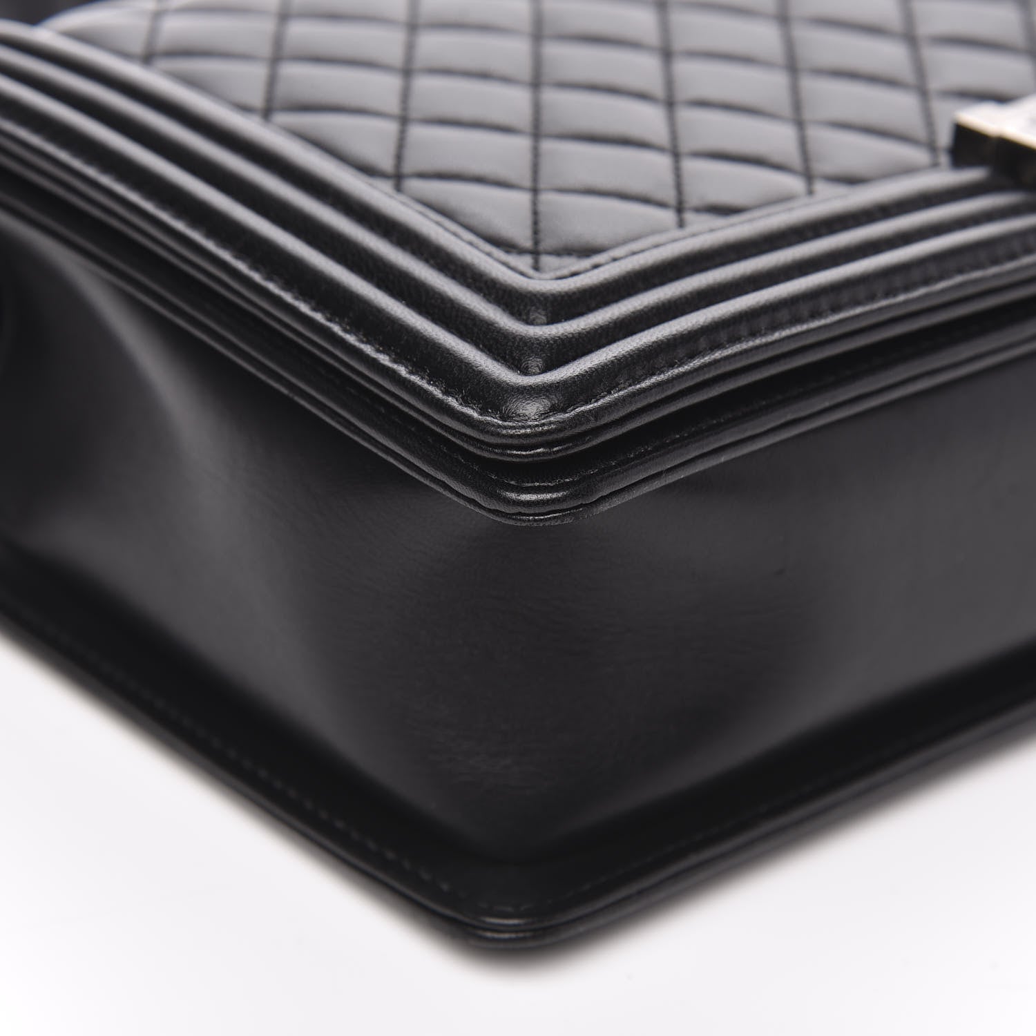 Chanel Lambskin Quilted New Medium Boy Flap Black 9 of 13