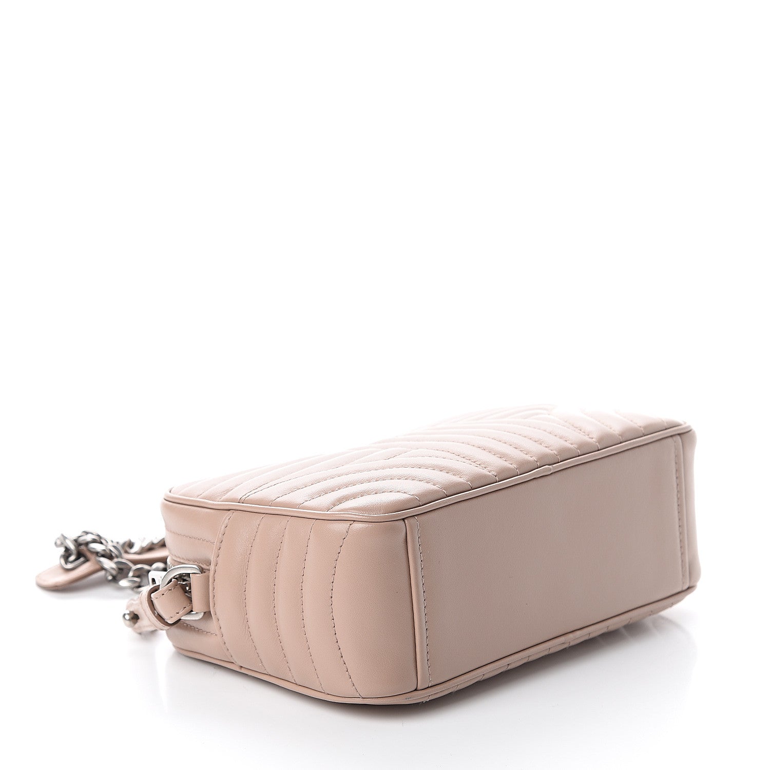 Prada Soft Calfskin Diagramme Crossbody Bag Cipria 3 of 8