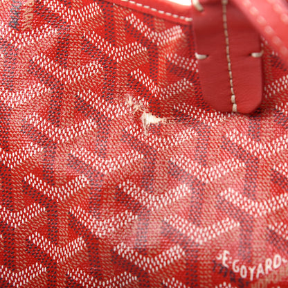 Goyard Goyardine Saint Louis GM Red 9 of 10