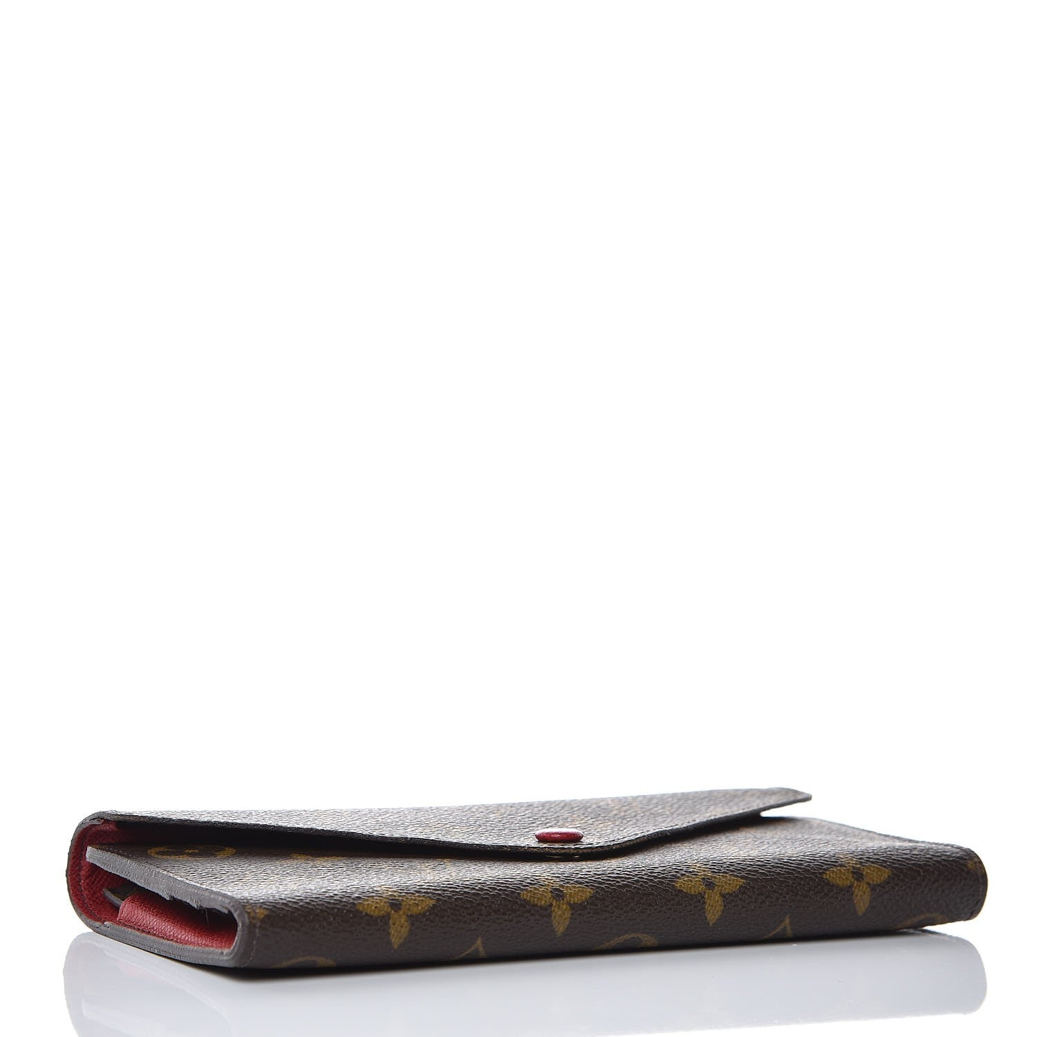 Louis Vuitton Monogram Josephine Wallet Red 4 of 10