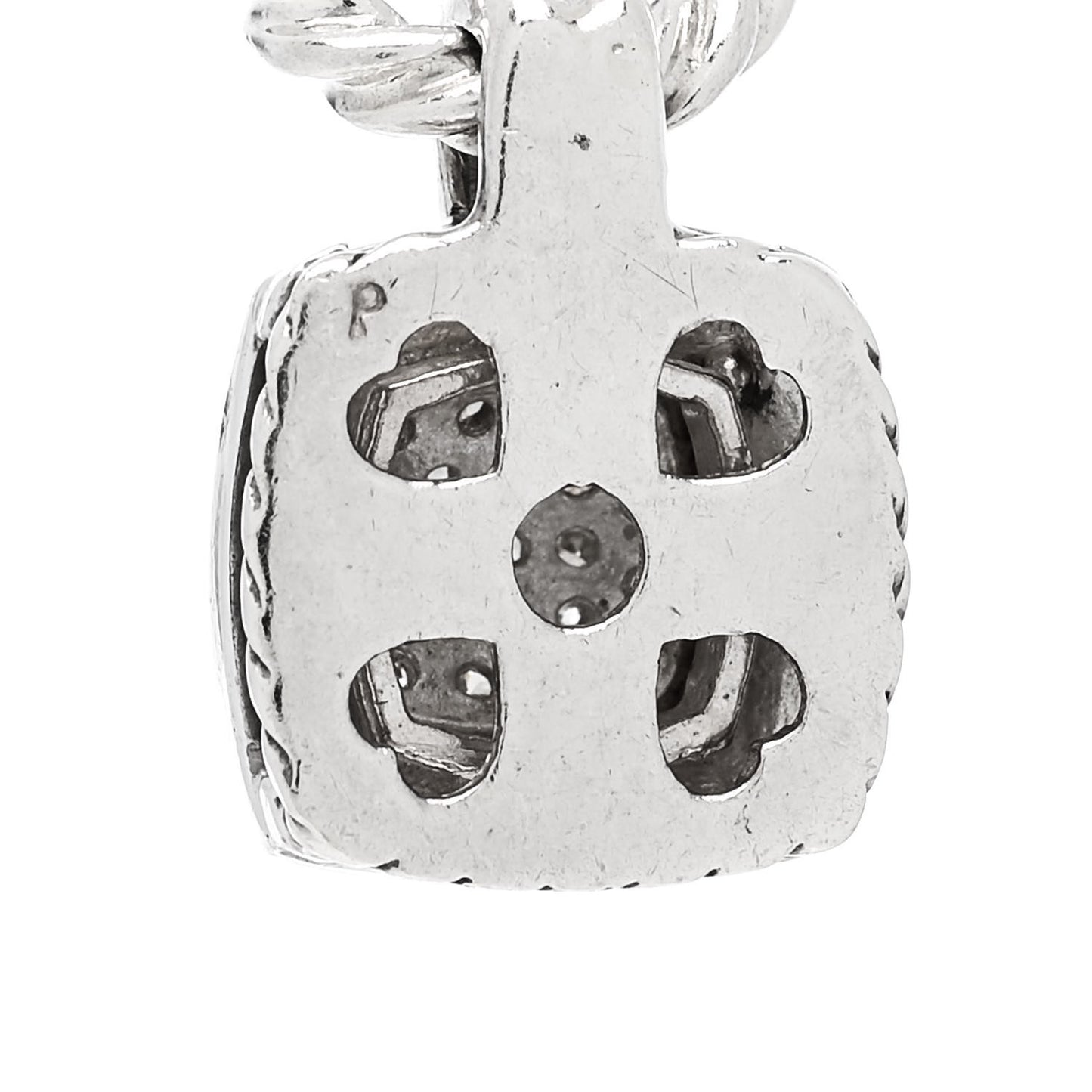 Sterling Silver Diamond Petite Albion Drop Earrings