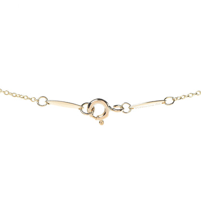 Tiffany 18K Yellow Gold Diamond .12ct Elsa Peretti Diamonds by the Yard Pendant Necklace 4 of 5