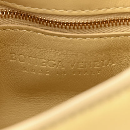 Bottega Veneta Lambskin Maxi Intreccio Padded Chain Cassette Crossbody Bag Corn 6 of 9