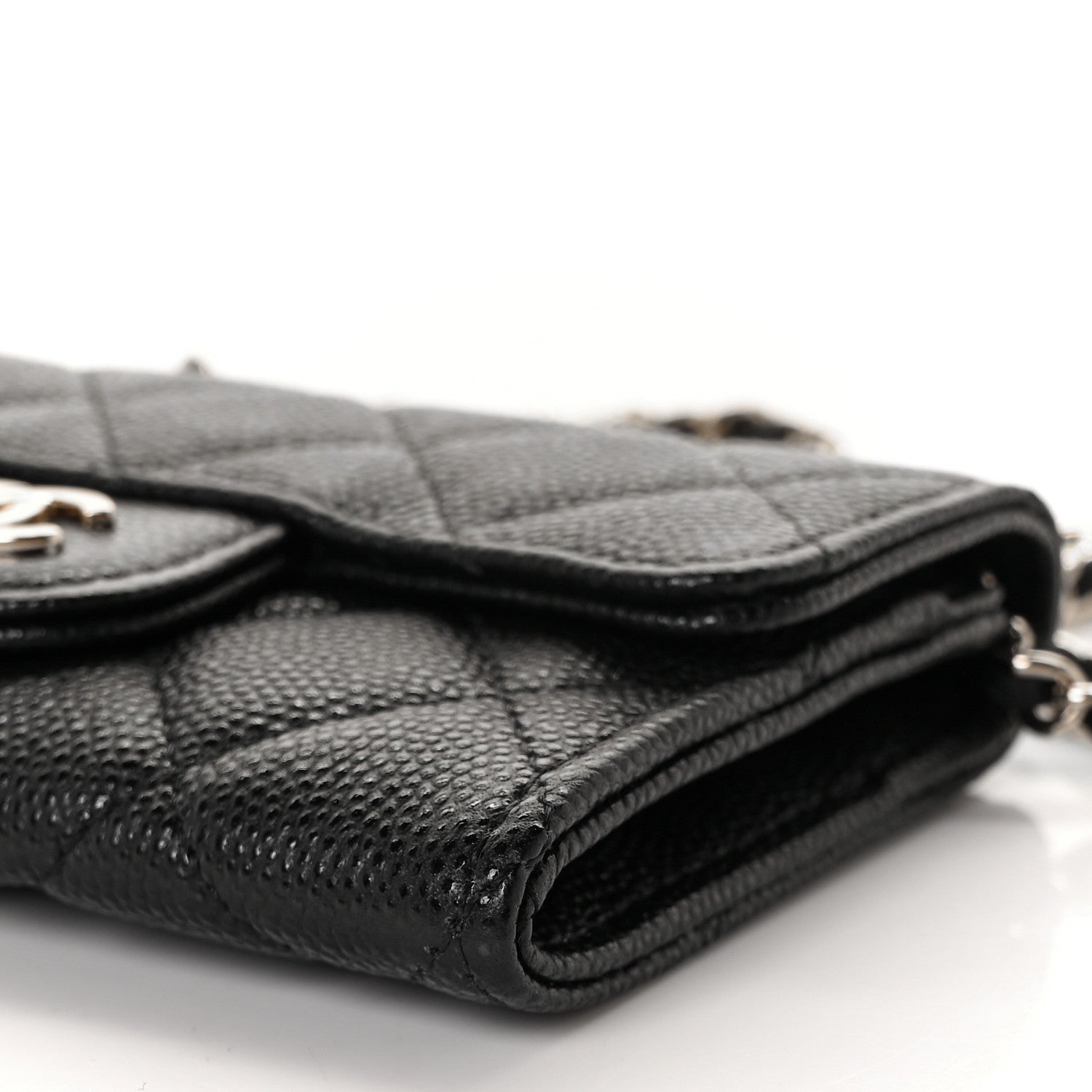 Chanel Caviar Quilted Flap Classic Belt Bag Black 9 of 9