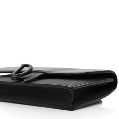Christian Dior Ultra Matte Calfskin Saddle Belt Bag Black 9 of 15