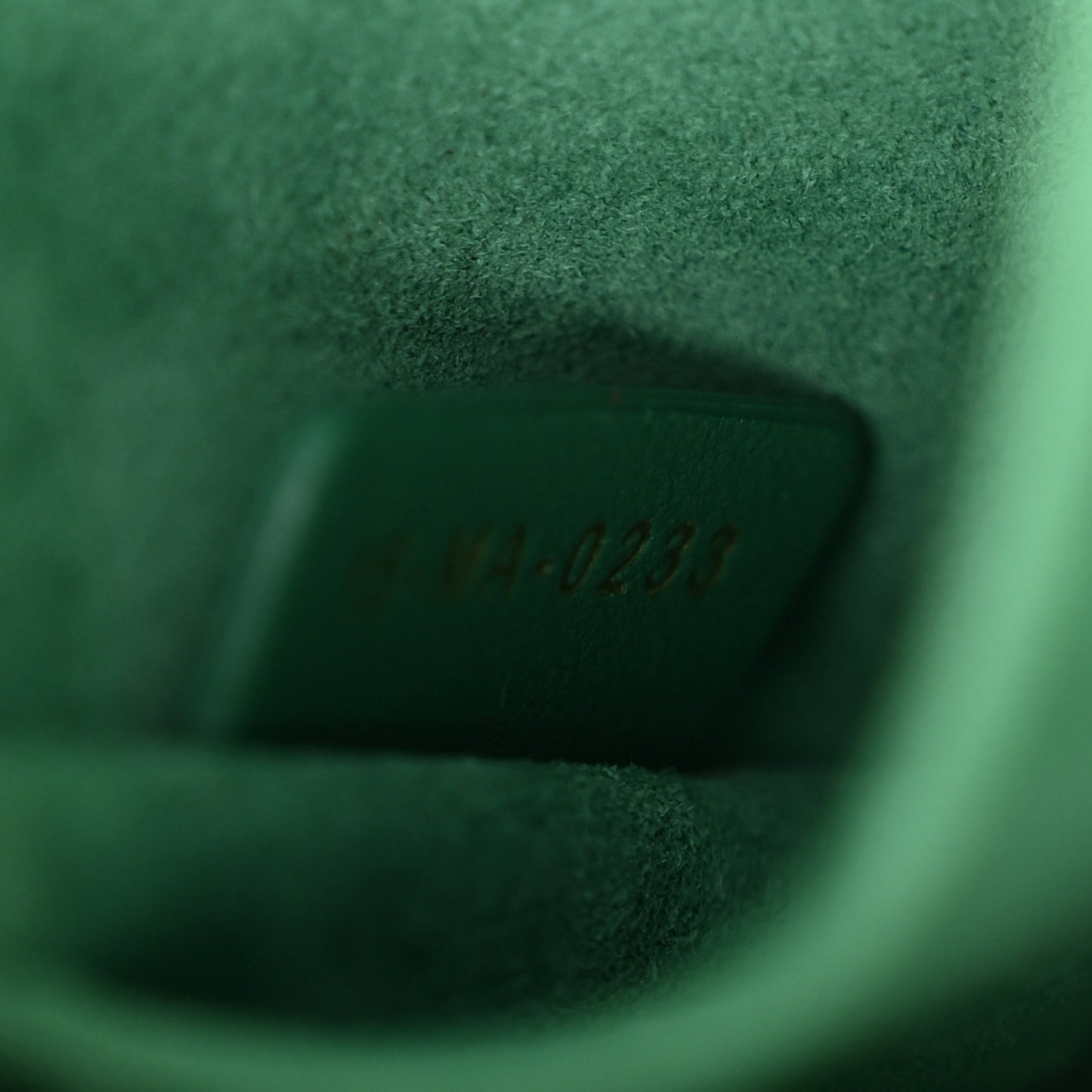 Lambskin Cannage Medium Lady D-Joy Green