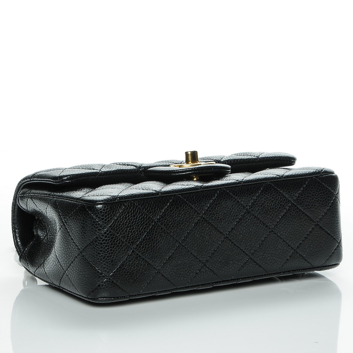 Chanel Caviar Quilted Mini Rectangular Flap Black 4 of 7