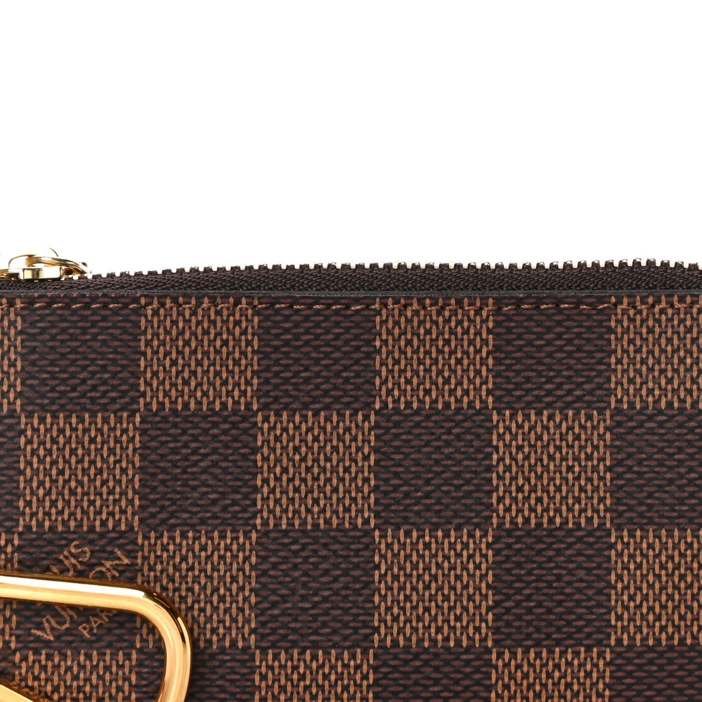 Damier Ebene Key Pouch