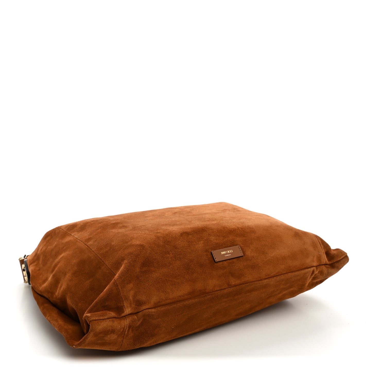 Suede Ana Hobo Bag Tan