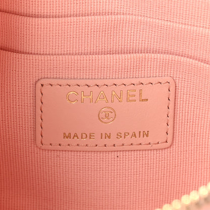 Chanel Caviar Quilted Coco Candy Small Cosmetic Case Pink 6 of 8