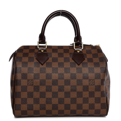 Louis Vuitton Damier Ebene Speedy 25 1 of 8