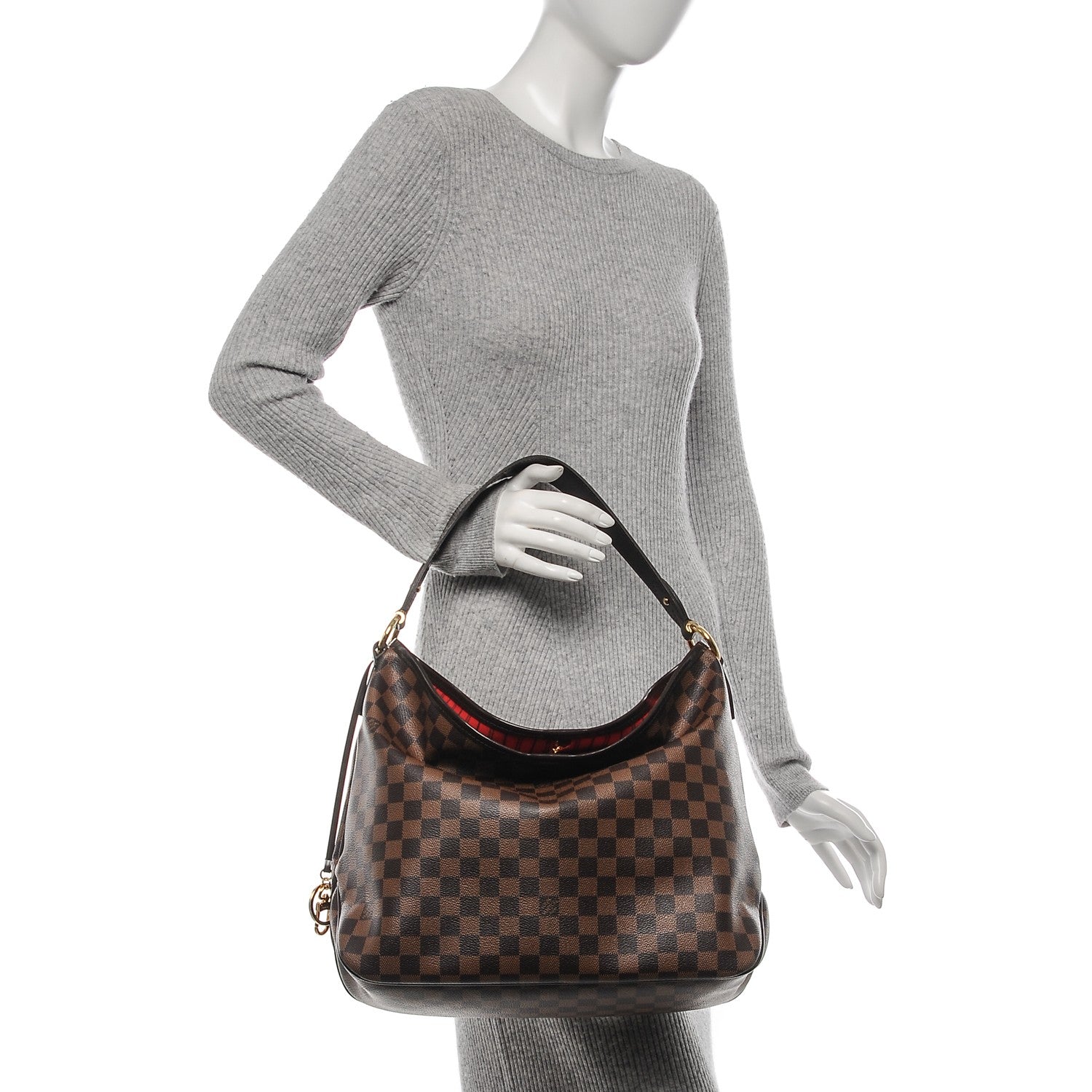 Louis Vuitton Damier Ebene Delightful MM 2 of 7