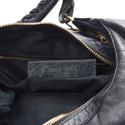 Balenciaga Chevre Giant 21 Gold Hardware Hobo Dark Night 7 of 12