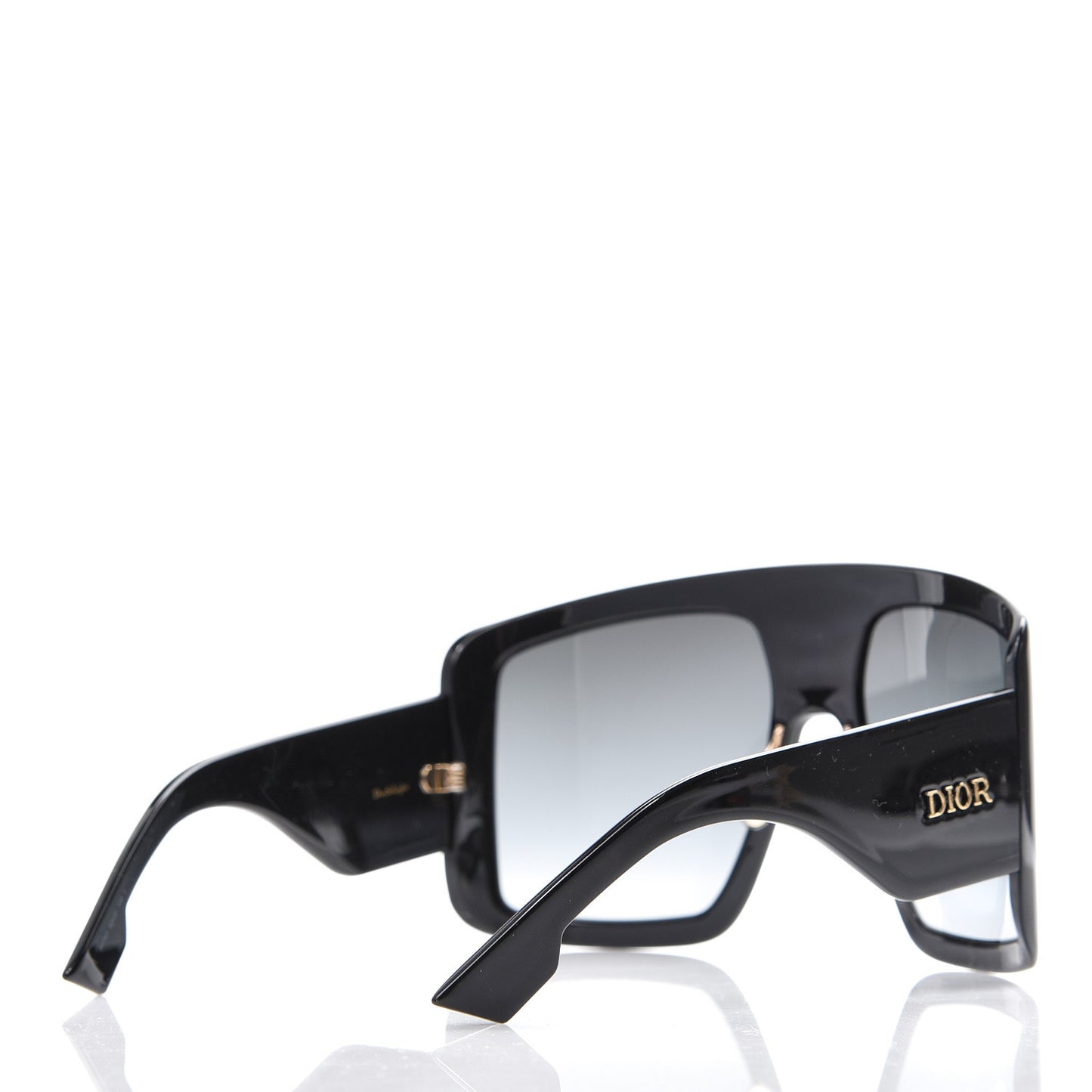 Acetate DiorSo Light 1 Shield Sunglasses Black