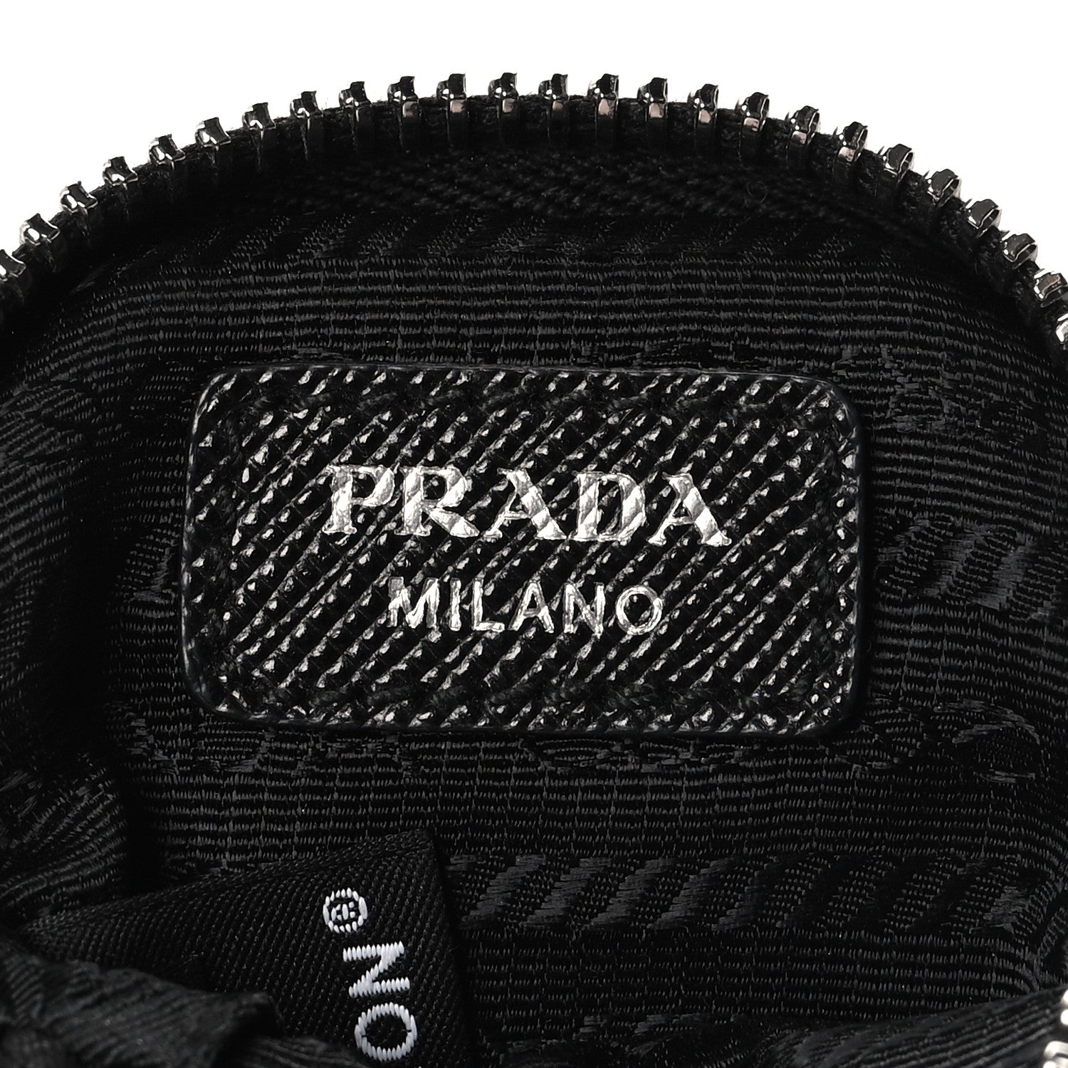 Prada Nylon Re-Edition 2005 Shoulder Strap With Pouch Black 3 of 3
