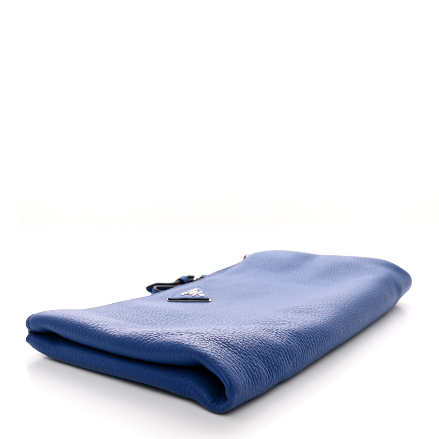 Vitello Daino Wristlet Pouch Royal