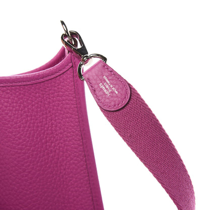 Hermes Taurillon Clemence Evelyne TPM Magnolia 7 of 11