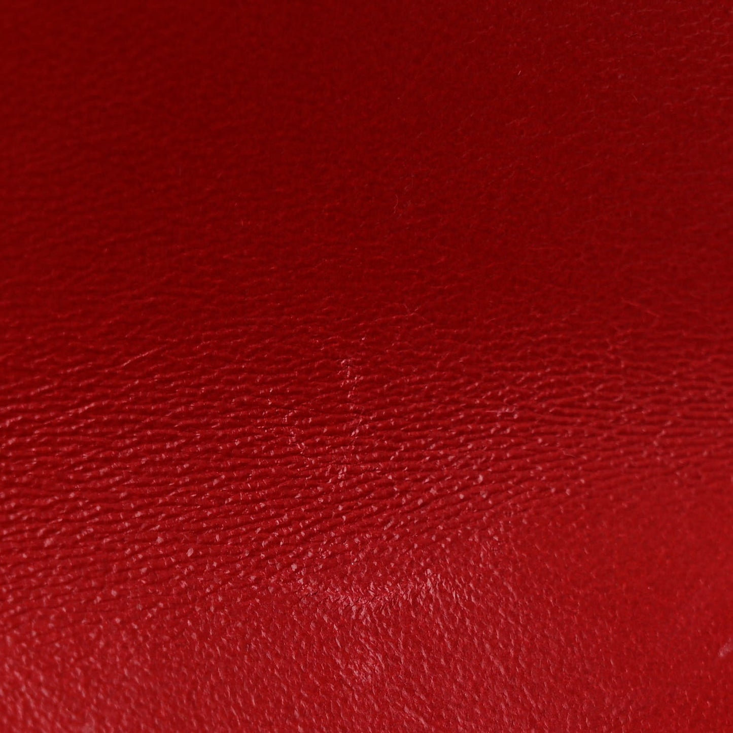 Shiny Lambskin Quilted Multi Stand Flap Dark Red