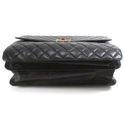 Chanel Vintage Lambskin Briefcase Laptop Bag 4 of 12