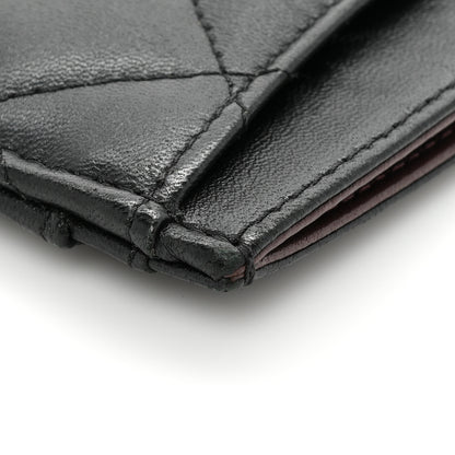 Chanel Lambskin Quilted Card Holder Black 11 of 12