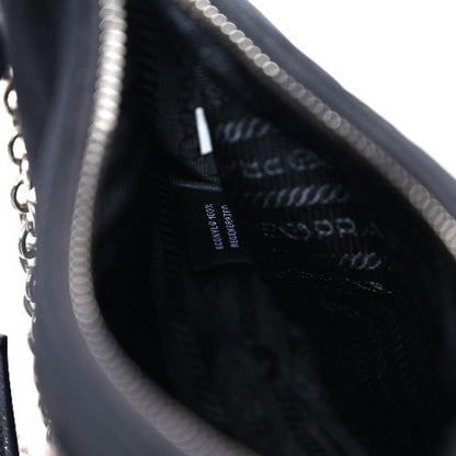 Prada Nylon Re-Edition 2005 Shoulder Bag Black 13 of 14
