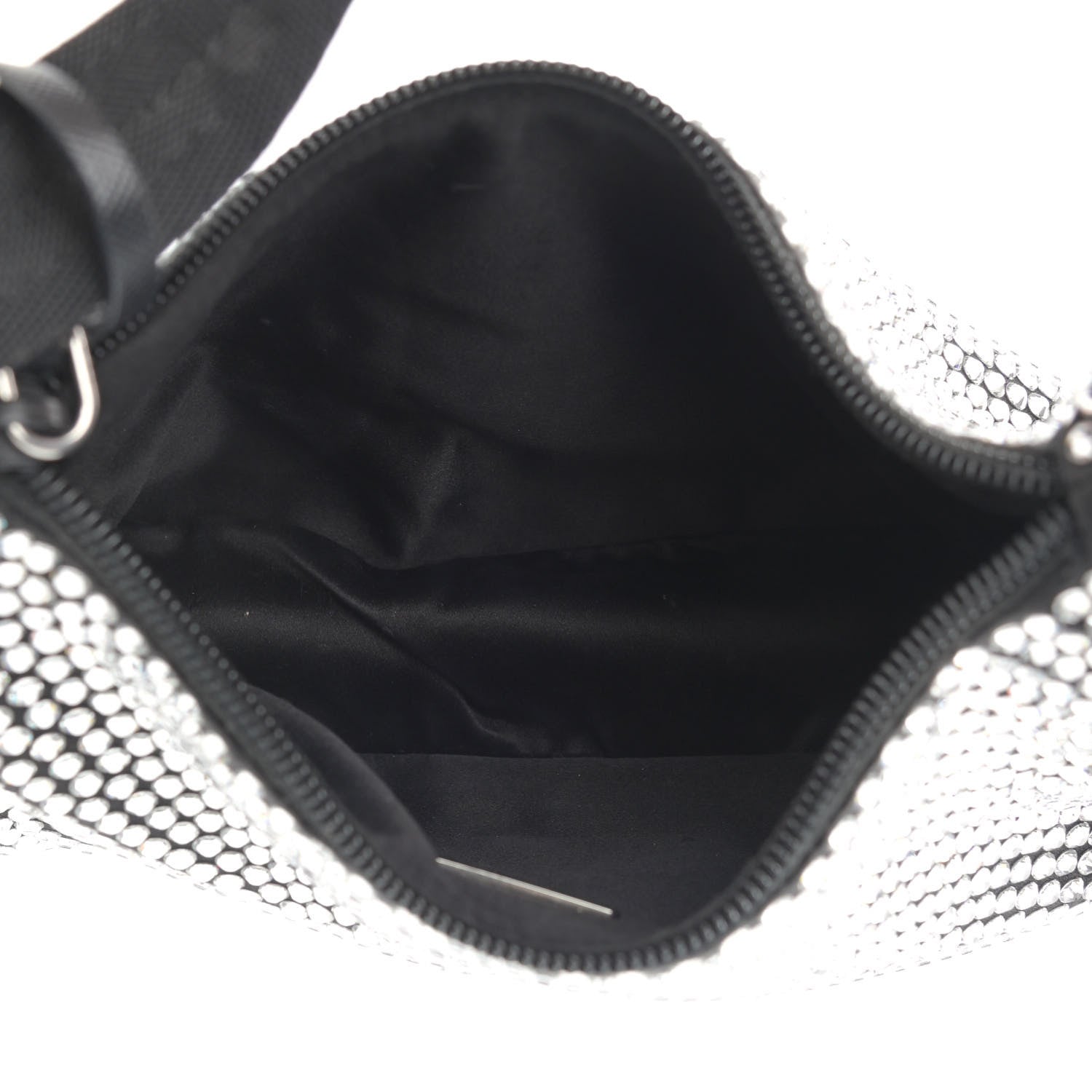 Prada Satin Crystal Mini Re-Edition 2000 Bag Cristal 5 of 10
