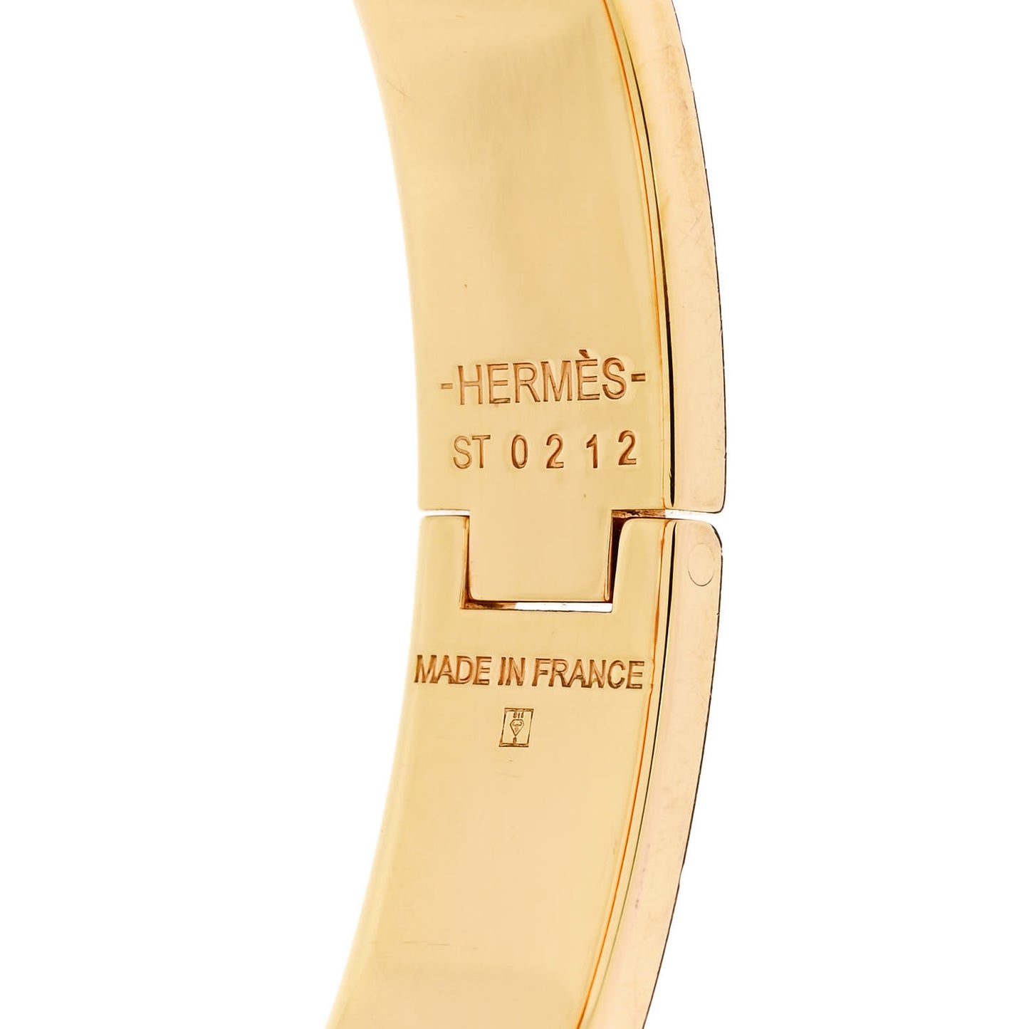 Enamel Narrow Clic Clac H Bracelet PM Rose Candeur