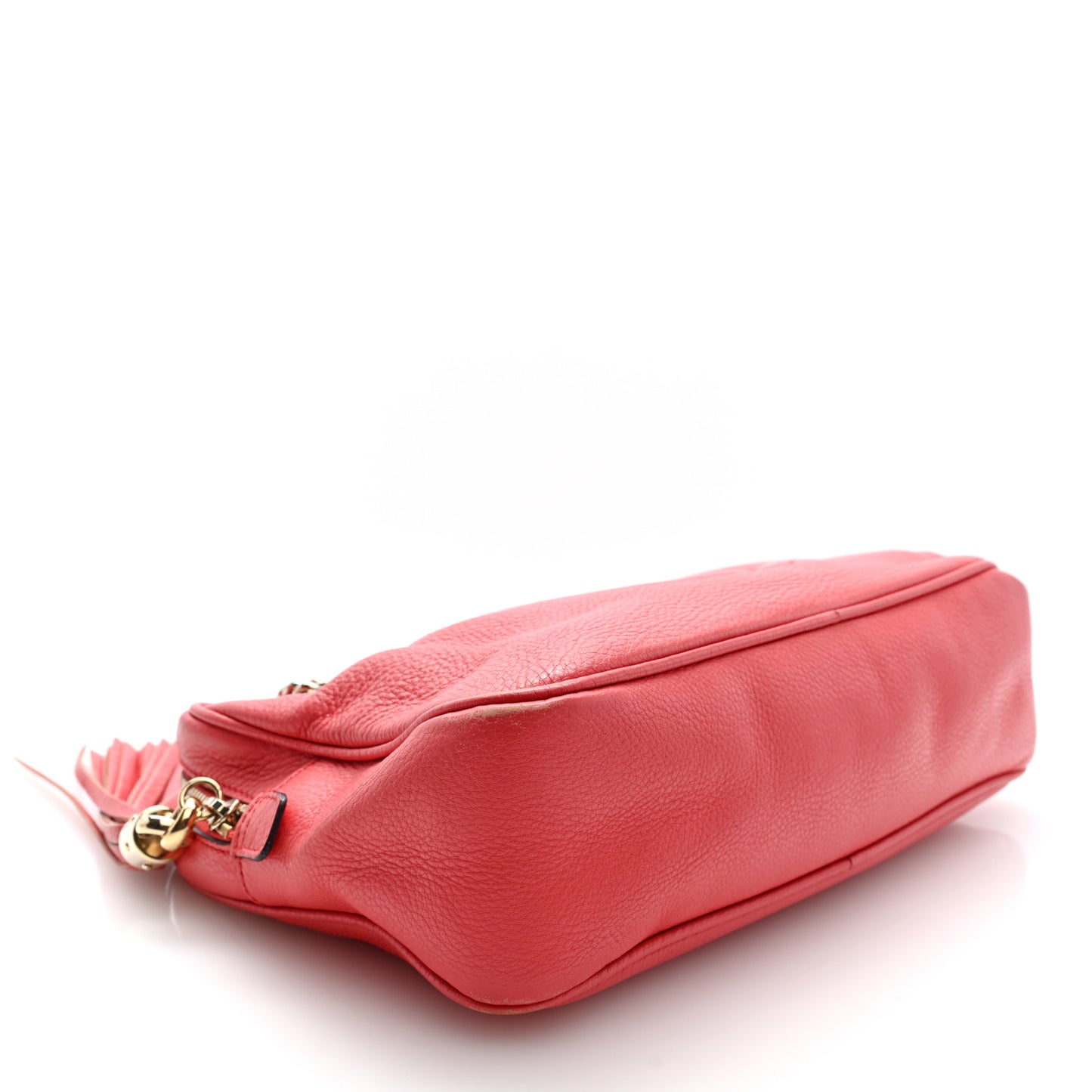Pebbled Calfskin Small Soho Bowler Begonia Pink