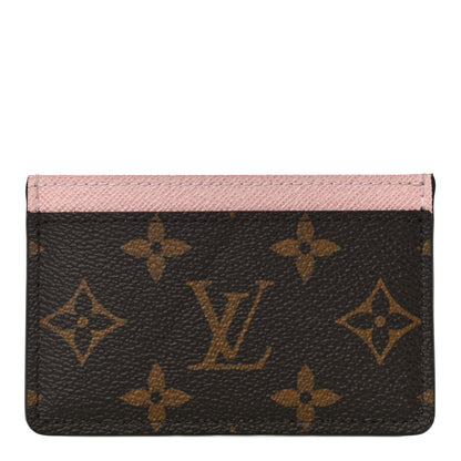 Louis Vuitton Monogram My LV World Tour Card Holder Rose Nacre 1 of 10