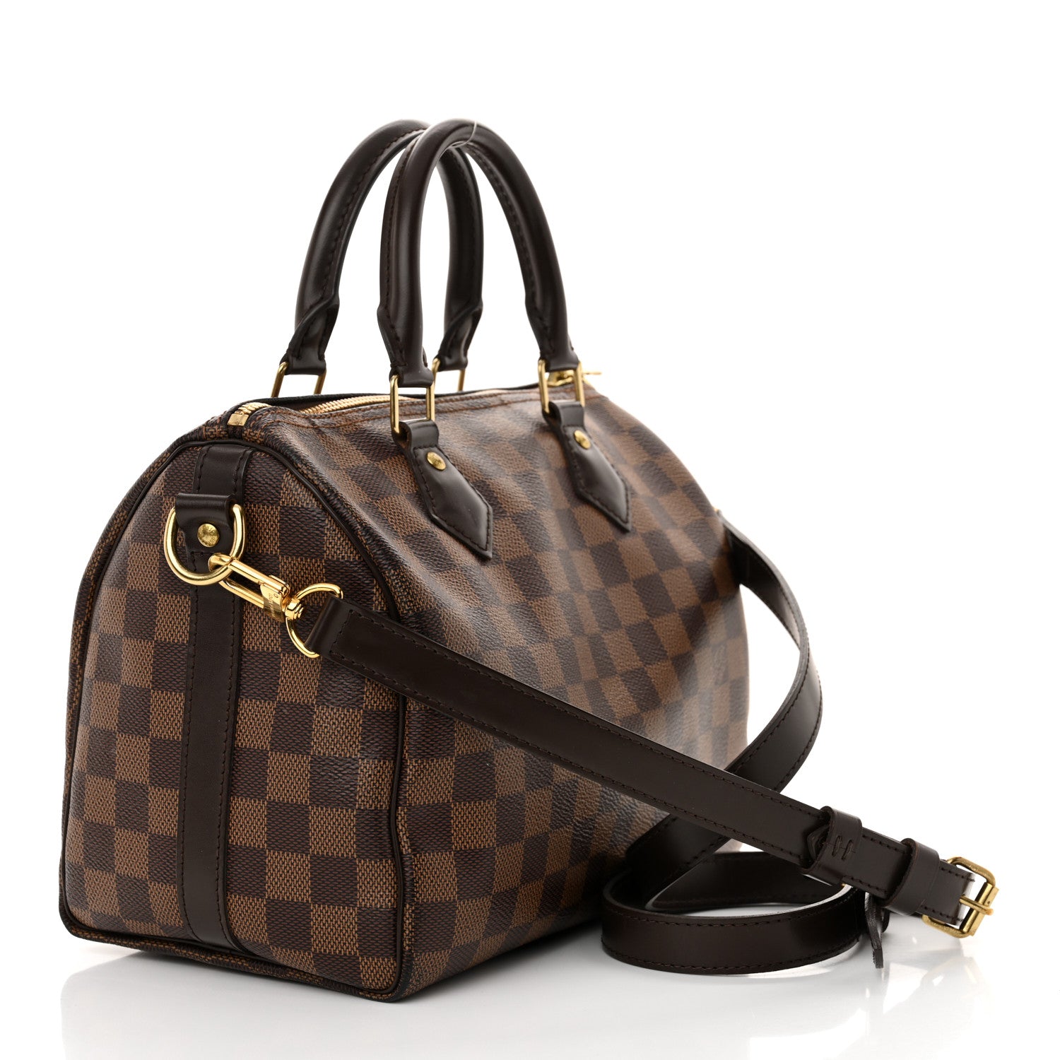 Louis Vuitton Damier Ebene Speedy Bandouliere 25 3 of 13