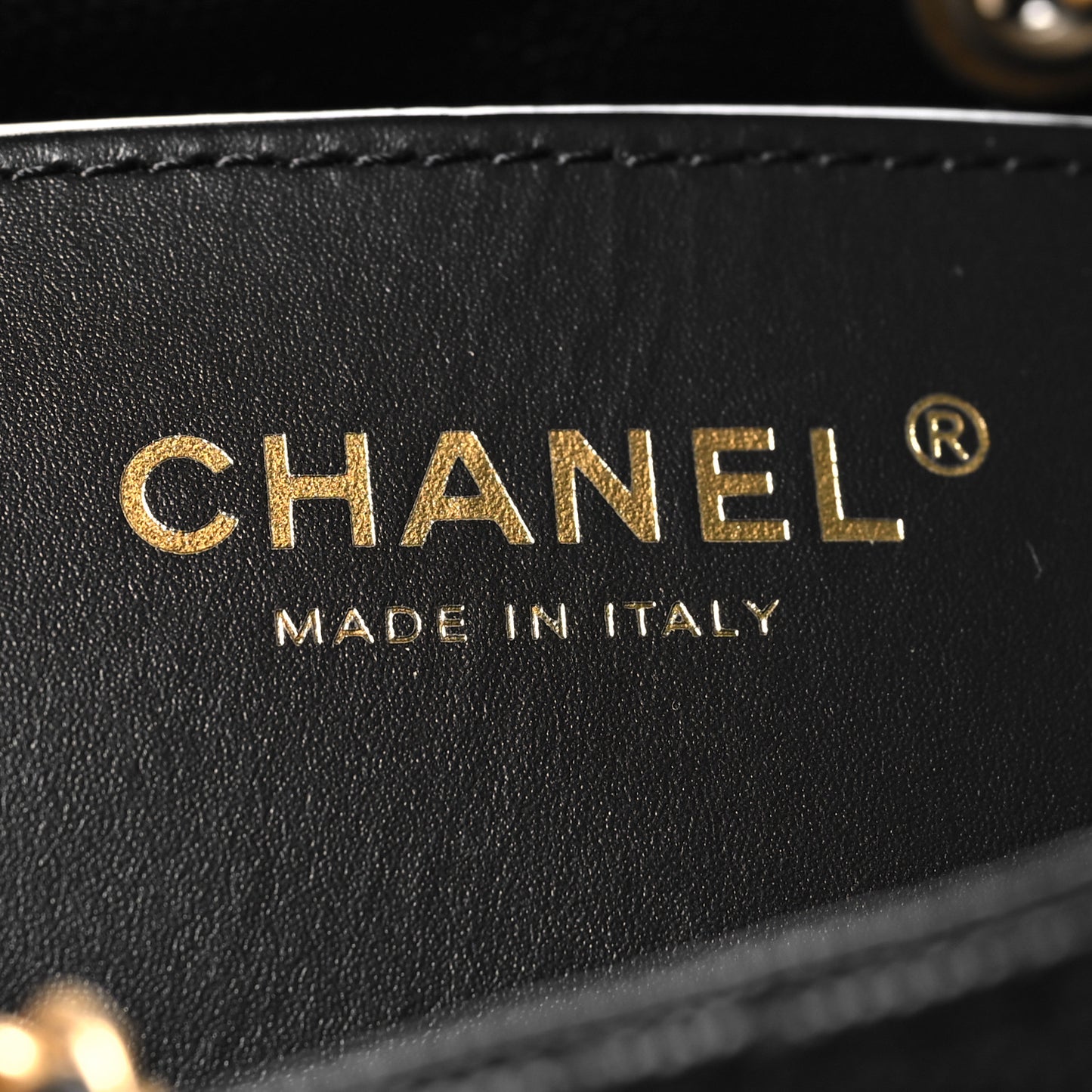 Caviar Quilted Medium Chanel 25 Handbag Black