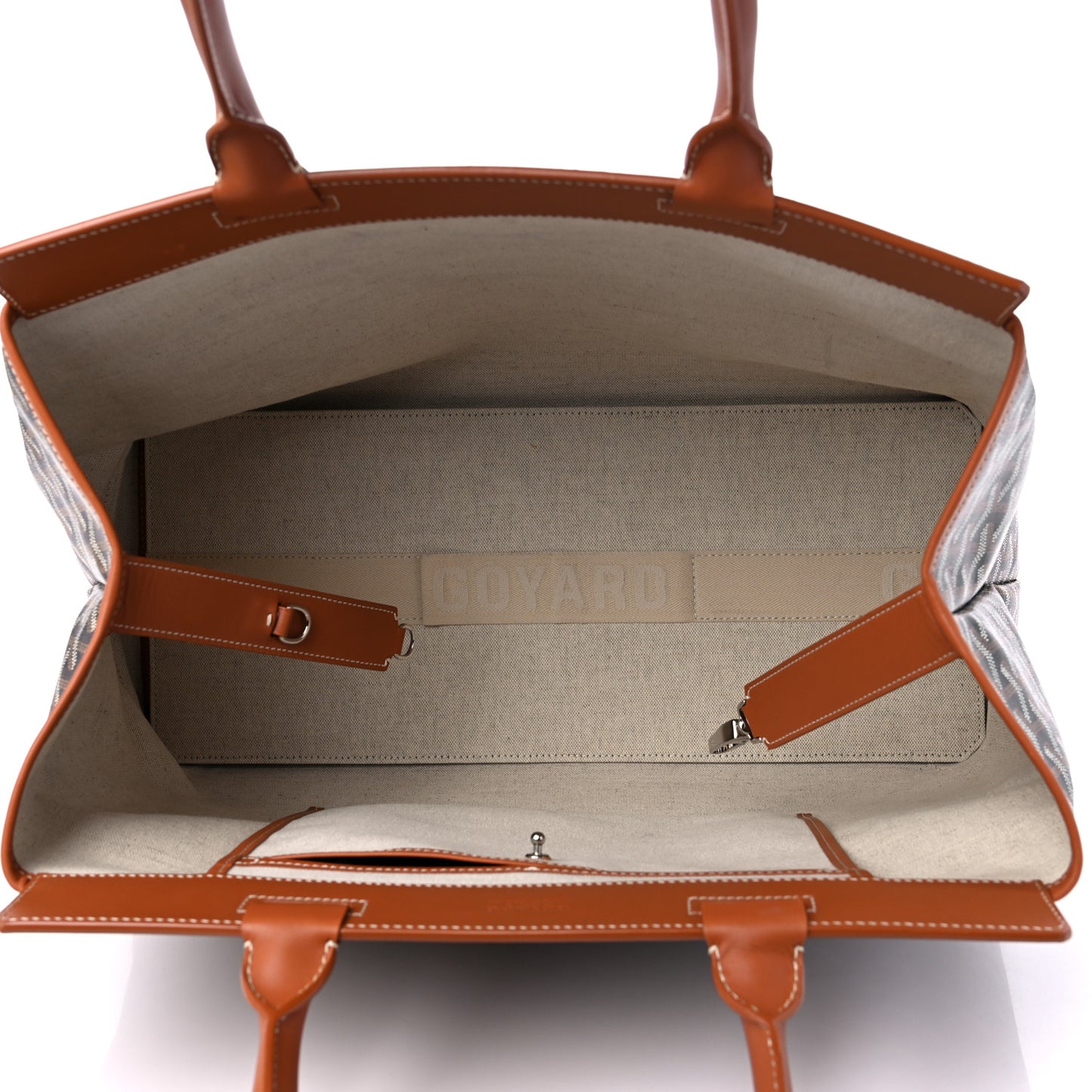 Goyardine Bellechasse Biaude Tote MM Black Gold